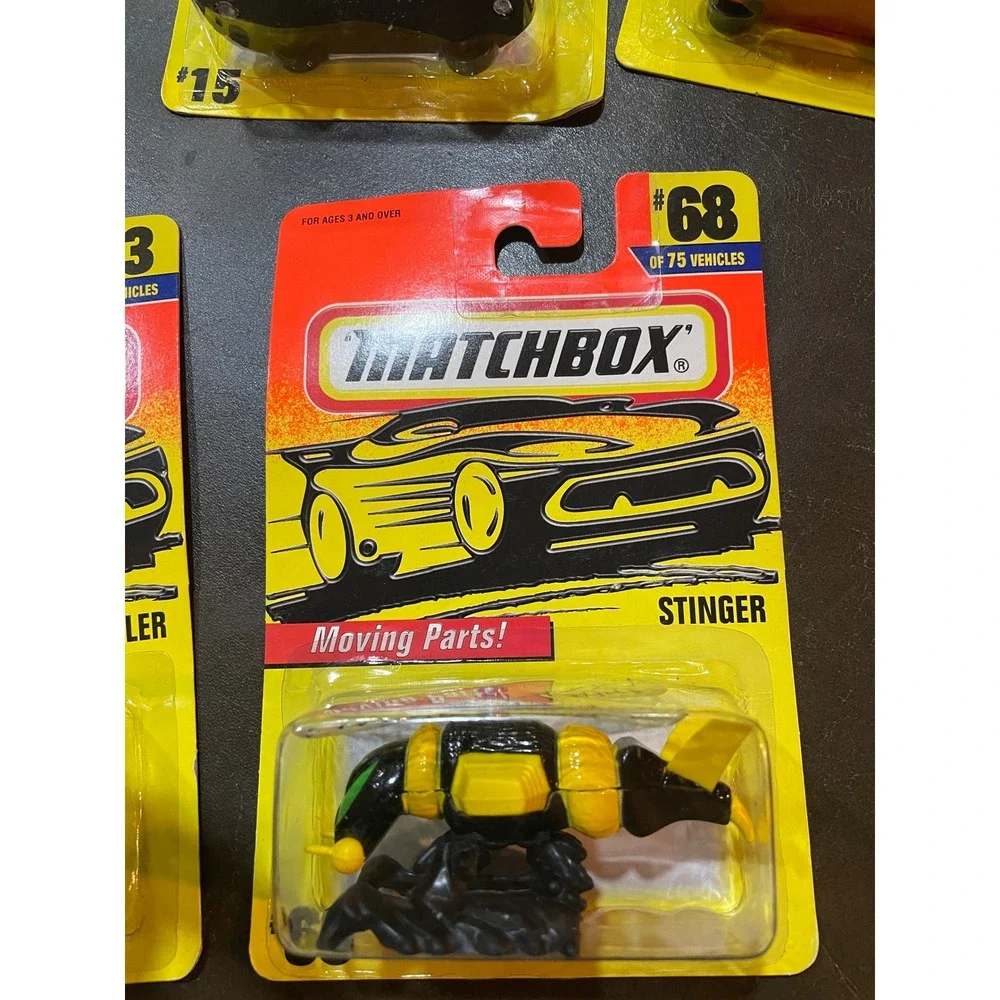 Vintage Matchbox Lot of 5 New 1997 75 Challenge Mustang VW Mission Chopper